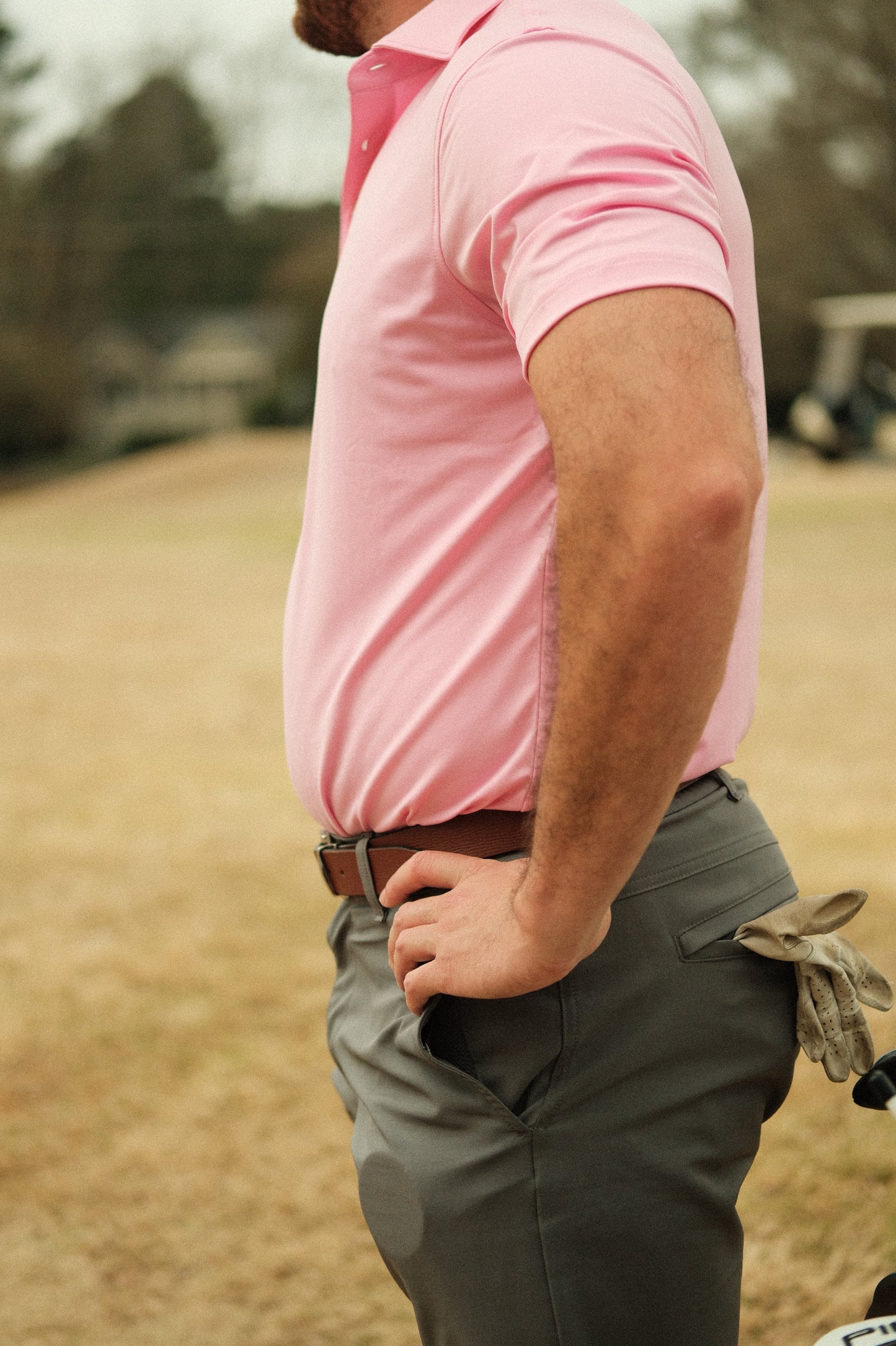 'Pink' Polo Shirt