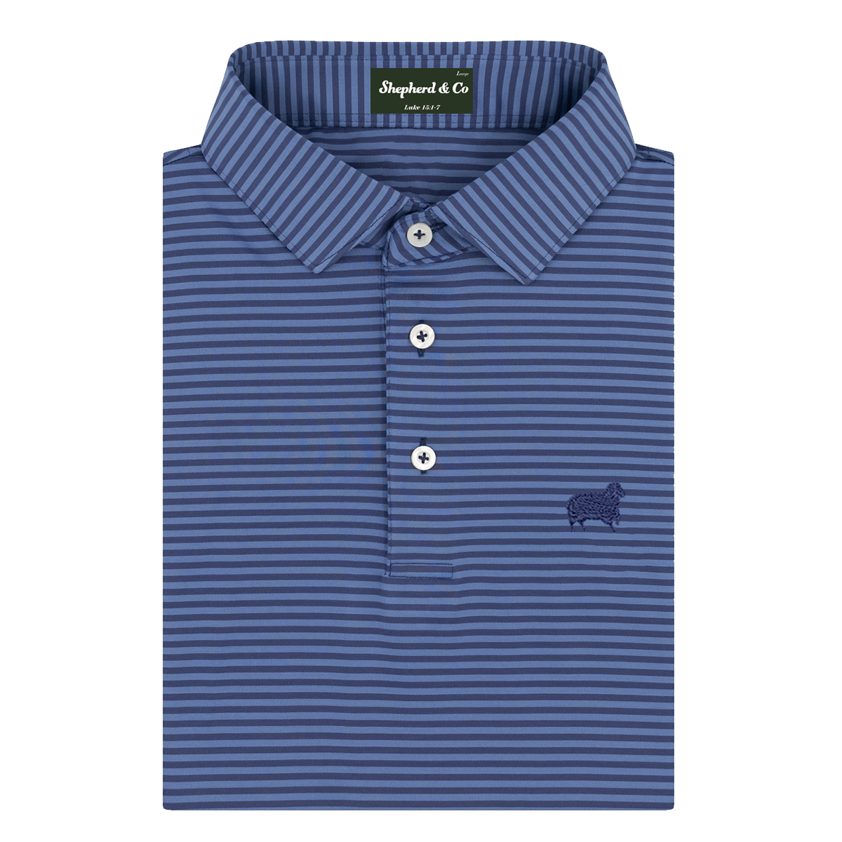 'Dusk Blue' Polo Shirt