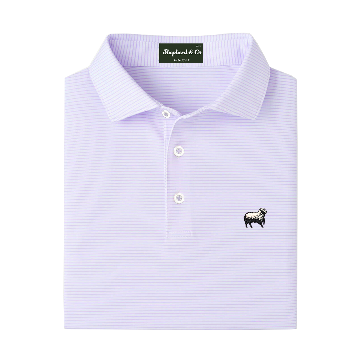 'Lavender' Polo Shirt