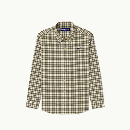 'Olive' Oxford Shirt