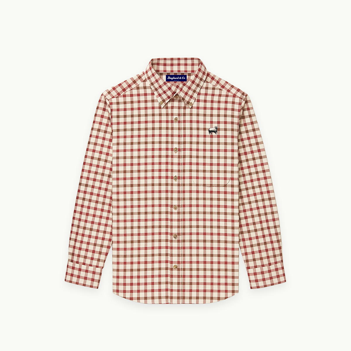 'Orchard' Plaid Oxford Shirt