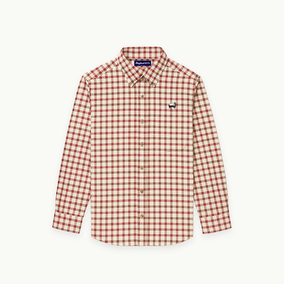 'Orchard' Plaid Oxford Shirt