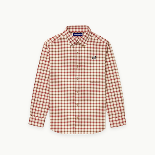 'Orchard' Plaid Oxford Shirt