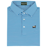 'Ocean Blue' Polo Shirt - Small