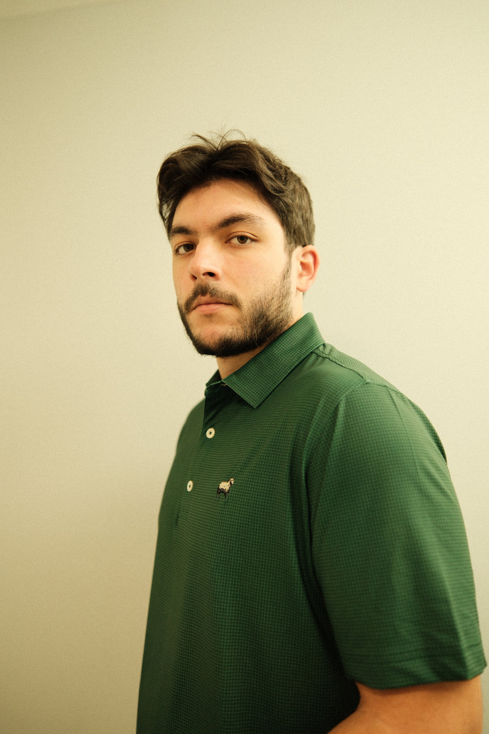 'Green' Sheepstooth Polo Shirt
