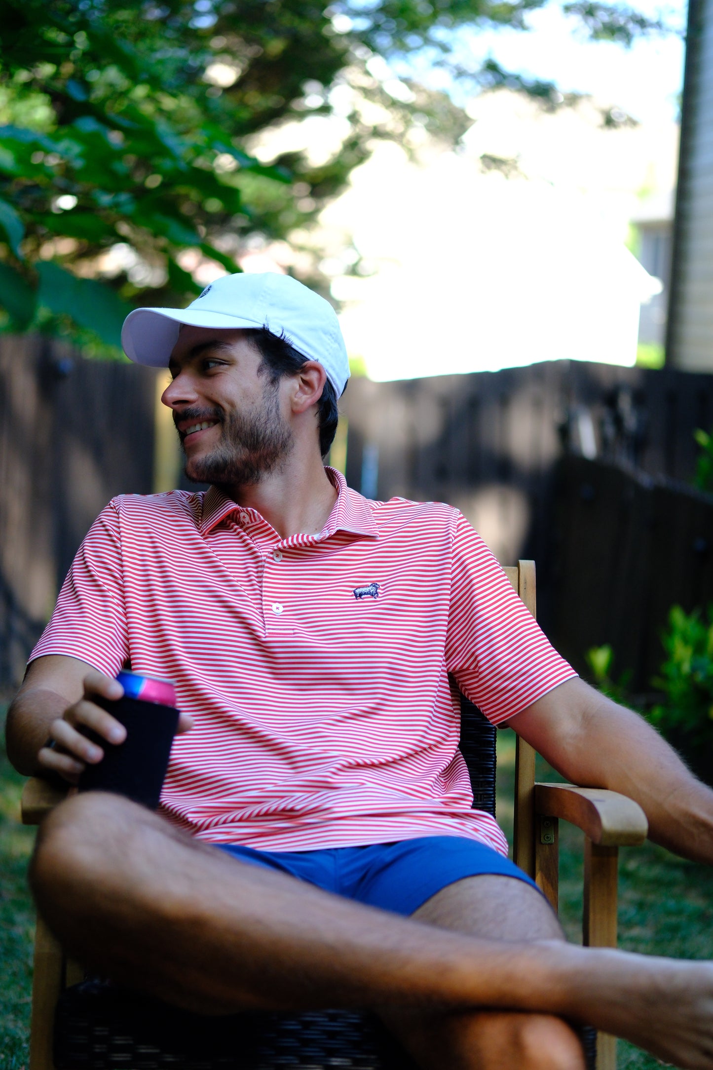 'Cherry Red' Polo Shirt