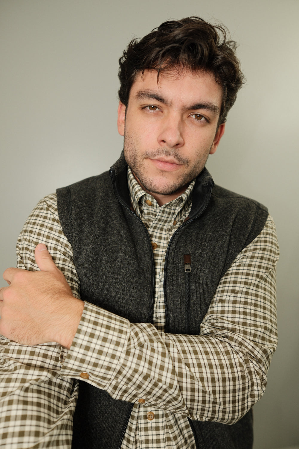 'Olive' Oxford Shirt
