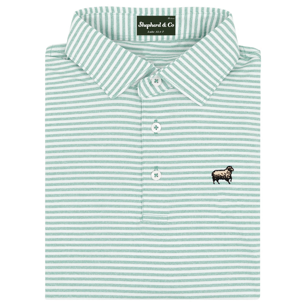 'Mint Green' Polo Shirt - XXLarge