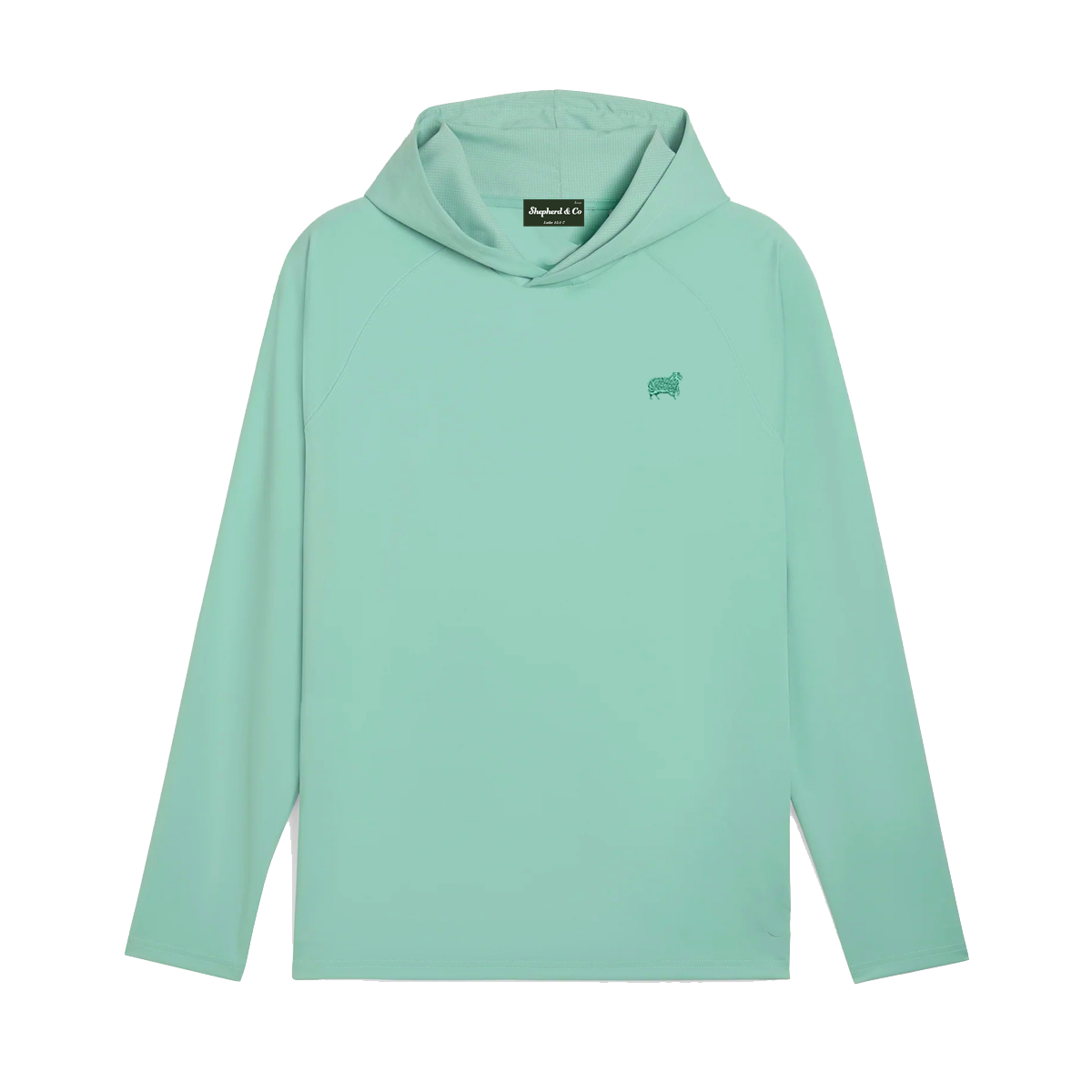 'Seafoam' Shepherd's Pullover