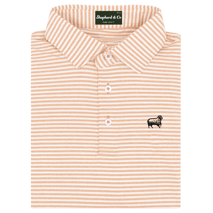 'Summer Peach' Polo Shirt