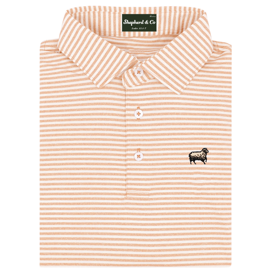 'Summer Peach' Polo Shirt